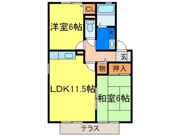 ウィルモアＷＡＤＡの物件間取画像